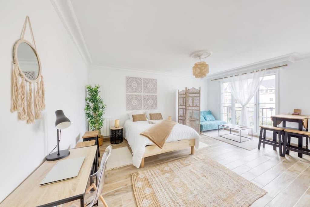 Studio Vue Direct Sur Le Port De Cergy, Parking Prive Gratuit Екстер'єр фото