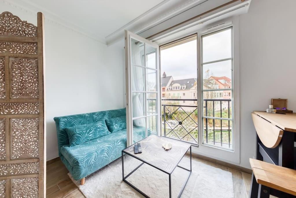 Studio Vue Direct Sur Le Port De Cergy, Parking Prive Gratuit Екстер'єр фото